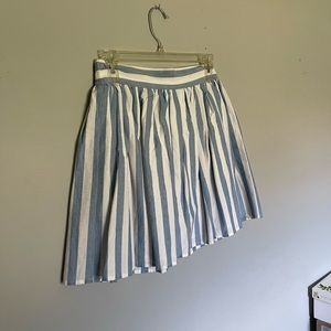Stripe mini skirt